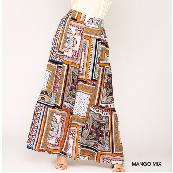 Pants - Boho Gypsy Wide Leg Hippie Pants